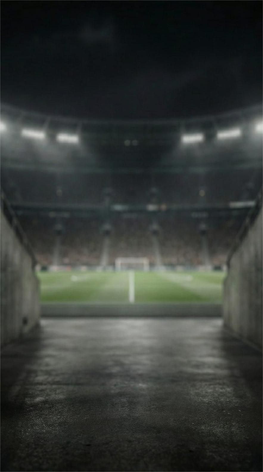足球场隧道背景